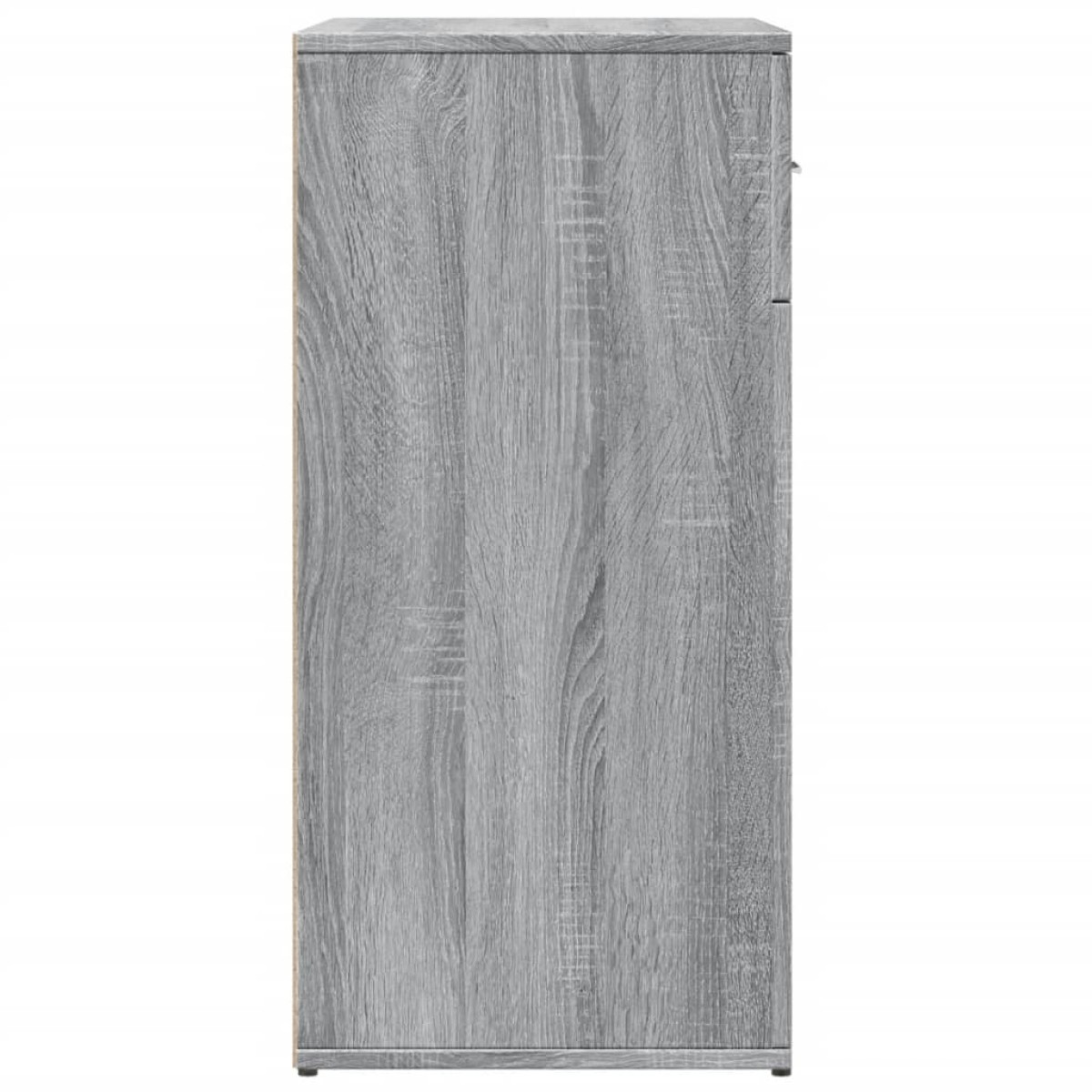 vidaXL Μπουφές Γκρι Sonoma 79x38x80 εκ. από Επεξεργασμένο Ξύλο