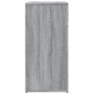 vidaXL Μπουφές Γκρι Sonoma 79x38x80 εκ. από Επεξεργασμένο Ξύλο