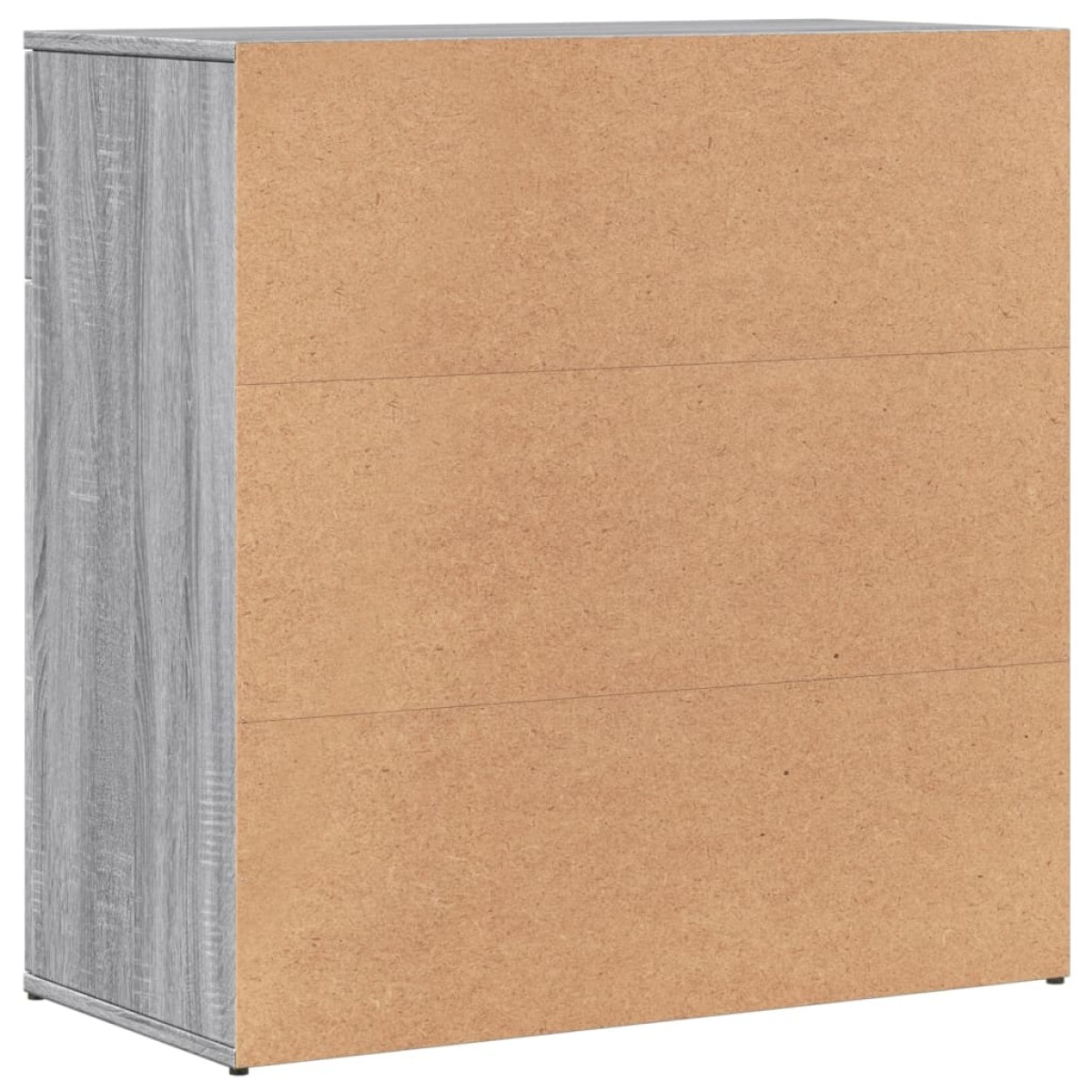 vidaXL Μπουφές Γκρι Sonoma 79x38x80 εκ. από Επεξεργασμένο Ξύλο