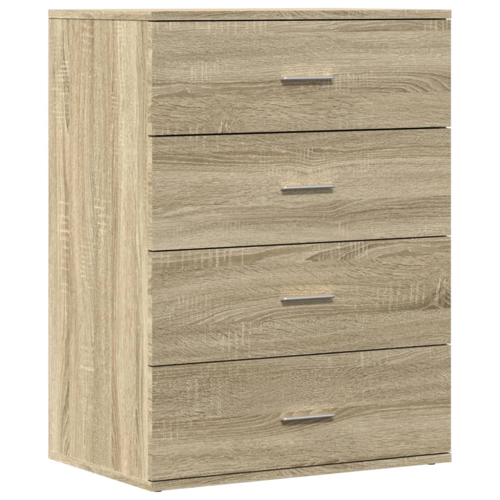 vidaXL Συρταριέρα Sonoma Δρυς 60x39x80 εκ. Επεξεργασμένο Ξύλο