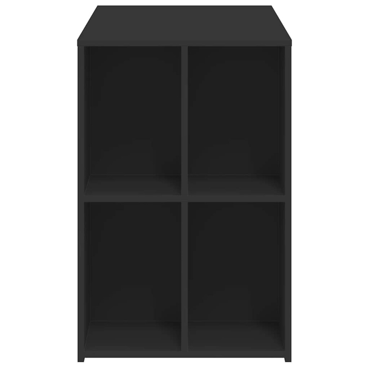 vidaXL Γραφείο Μαύρο 102x50x75 εκ. από Επεξεργασμένο Ξύλο