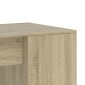 vidaXL Γραφείο Sonoma Δρυς 102x50x75 εκ. από Επεξεργασμένο Ξύλο