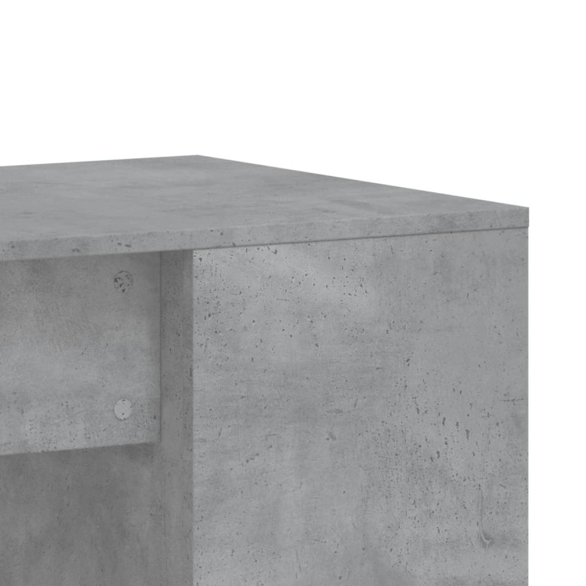 vidaXL Γραφείο Γκρι Σκυροδέματος 102 x 50 x 75 εκ. Επεξεργασμένο Ξύλο