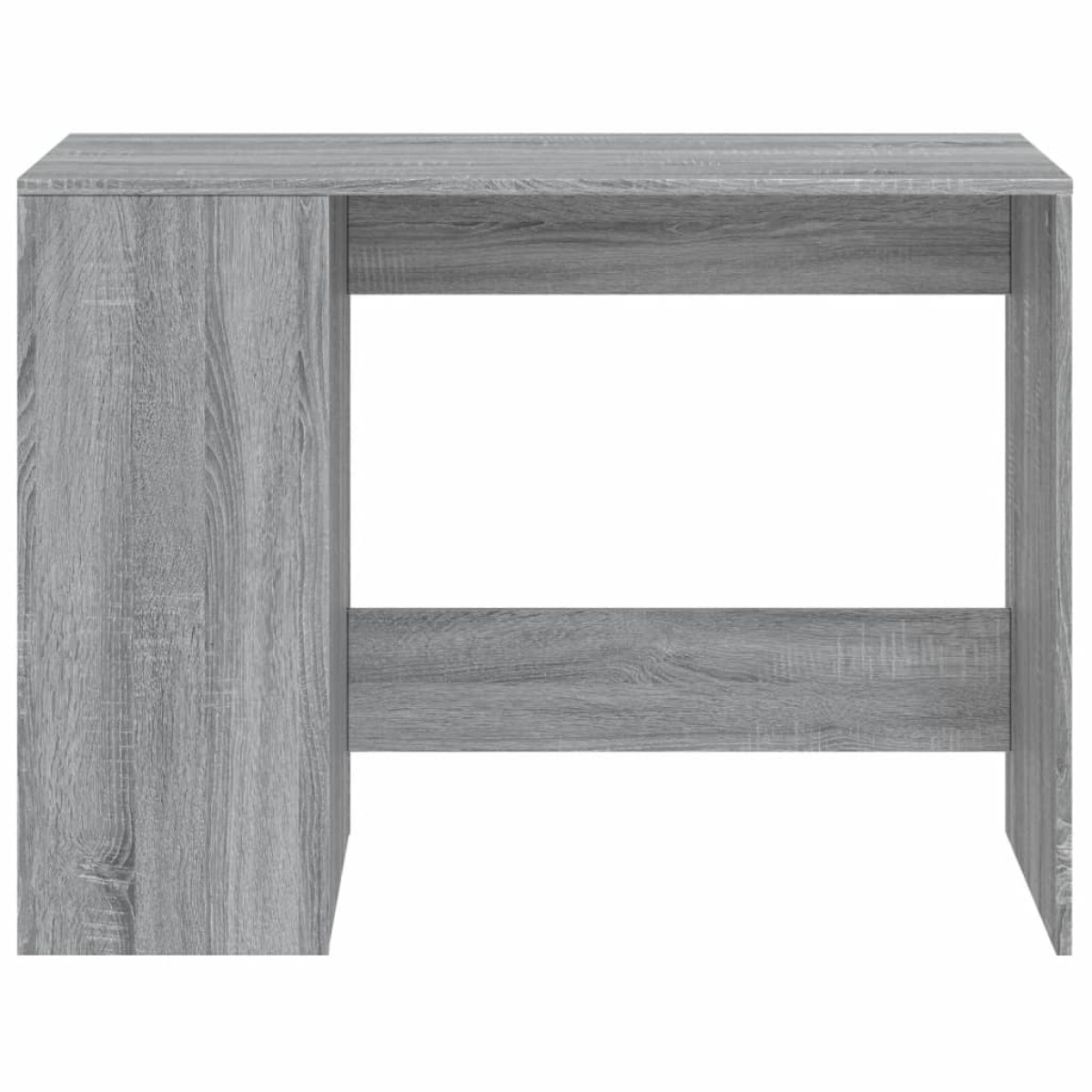 vidaXL Γραφείο Γκρι Sonoma 102x50x75 εκ. από Επεξεργασμένο Ξύλο