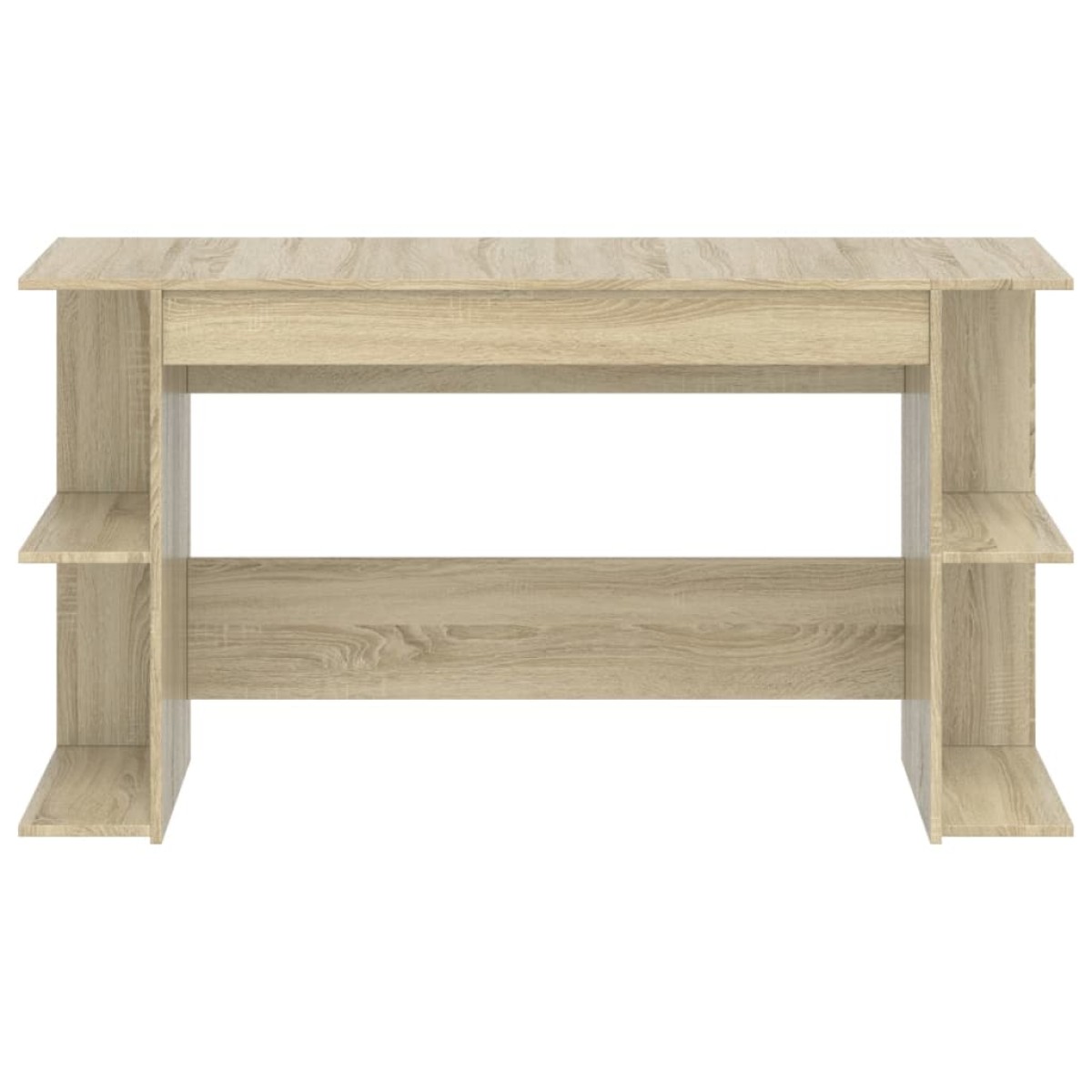vidaXL Γραφείο Sonoma Δρυς 140 x 50 x 75 εκ. από Επεξεργασμένο Ξύλο
