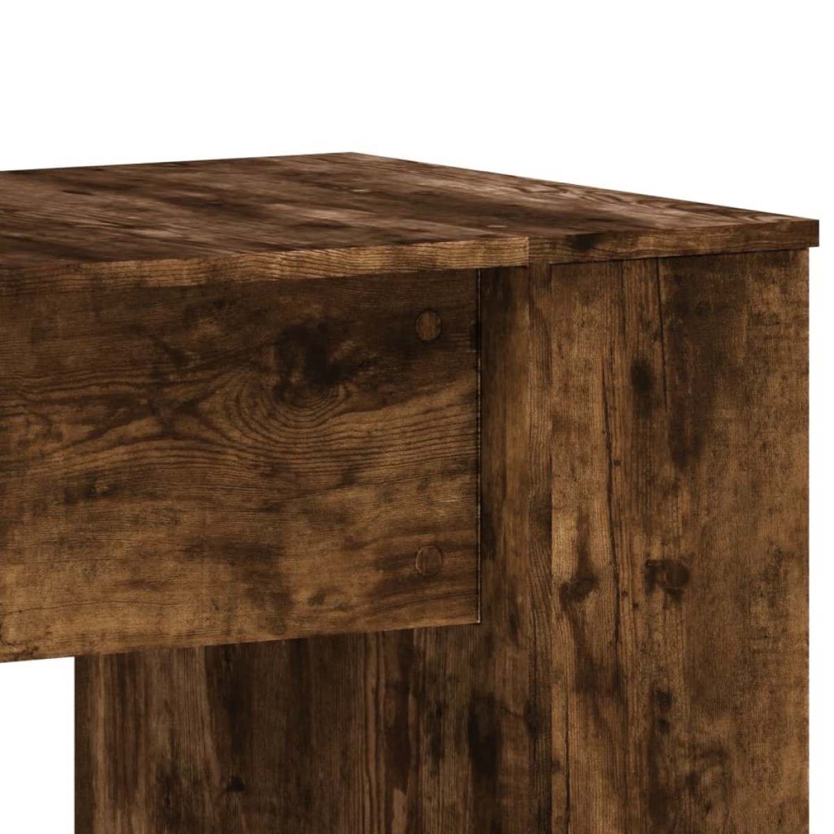 vidaXL Γραφείο Καπνιστή Δρυς 140 x 50 x 75 εκ. από Επεξεργασμένο Ξύλο