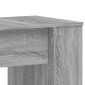 vidaXL Γραφείο Γκρι Sonoma 140 x 50 x 75 εκ. από Επεξεργασμένο Ξύλο