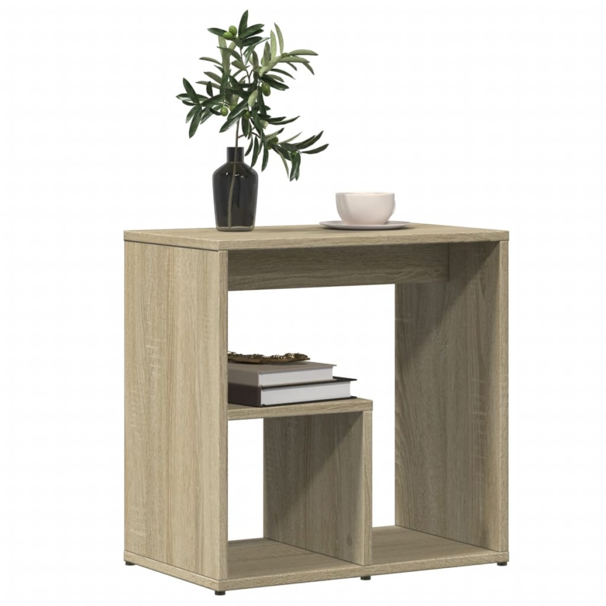 vidaXL Τραπέζια Βοηθητικά 2 τεμ Sonoma Δρυς 50x30x50 εκ. Επεξ. Ξύλο
