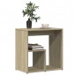 vidaXL Τραπέζια Βοηθητικά 2 τεμ Sonoma Δρυς 50x30x50 εκ. Επεξ. Ξύλο