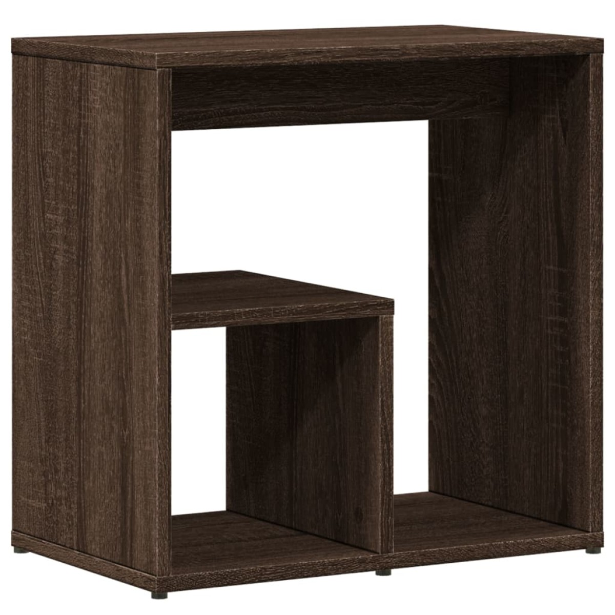 vidaXL Τραπεζάκια Σαλονιού 2 τεμ Καφέ Δρυς 50x30x50 εκ. Επεξ. Ξύλο
