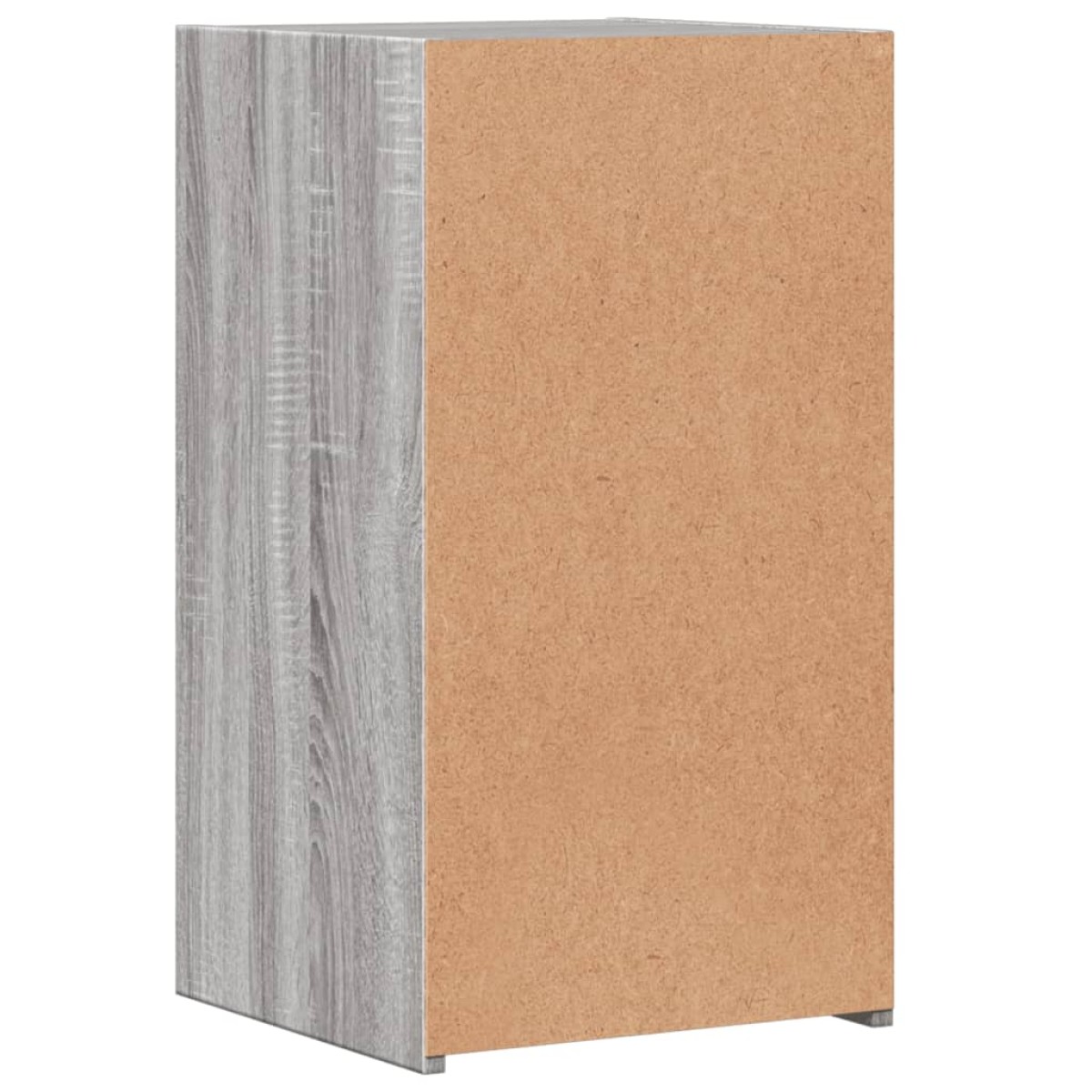 vidaXL Κομοδίνο Γκρι Sonoma 35x34x65 εκ. από Επεξεργασμένο Ξύλο