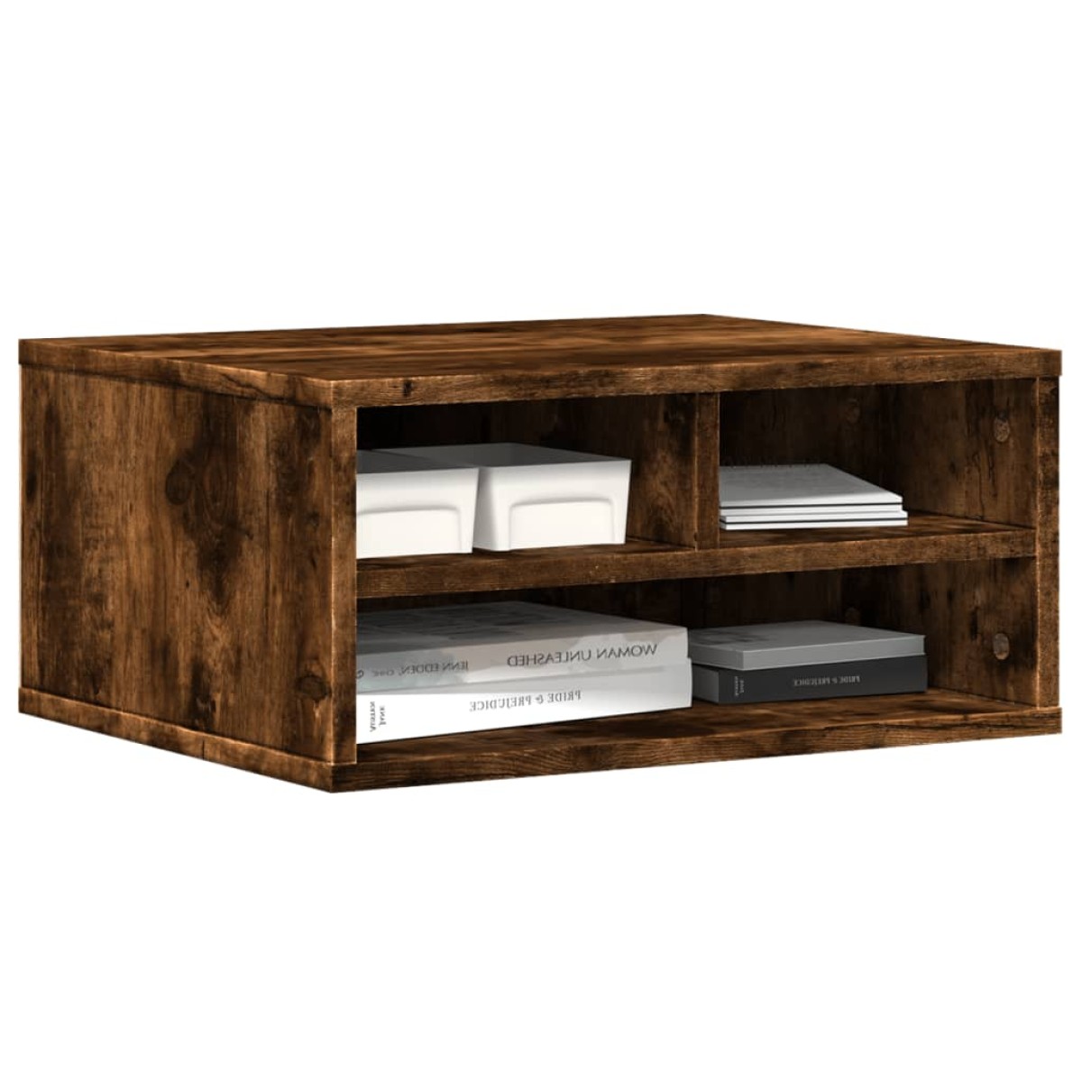 vidaXL Βάση Εκτυπωτή Καπνιστή Δρυς 49x40x22,5 εκ. Επεξεργασμένο Ξύλο