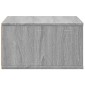 vidaXL Βάση Εκτυπωτή Γκρι Sonoma 49x40x22,5 εκ. από Επεξεργασμένο Ξύλο