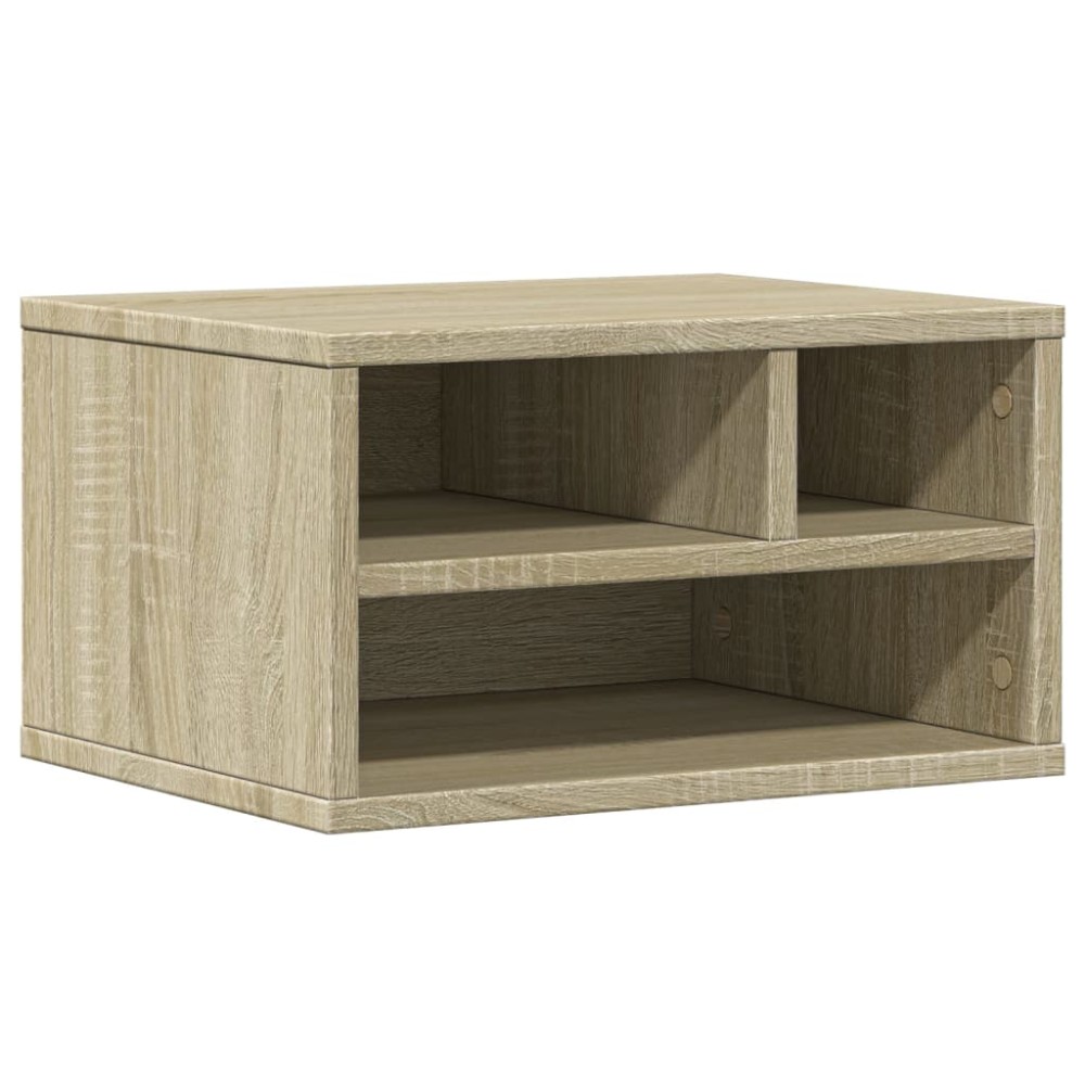 vidaXL Βάση Εκτυπωτή Sonoma Δρυς 40x32x22,5 εκ. από Επεξεργασμένο Ξύλο