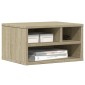 vidaXL Βάση Εκτυπωτή Sonoma Δρυς 40x32x22,5 εκ. από Επεξεργασμένο Ξύλο