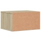 vidaXL Βάση Εκτυπωτή Sonoma Δρυς 40x32x22,5 εκ. από Επεξεργασμένο Ξύλο