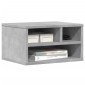 vidaXL Βάση Εκτυπωτή Γκρι Σκυρ. 40x32x22,5 εκ. από Επεξεργασμένο Ξύλο