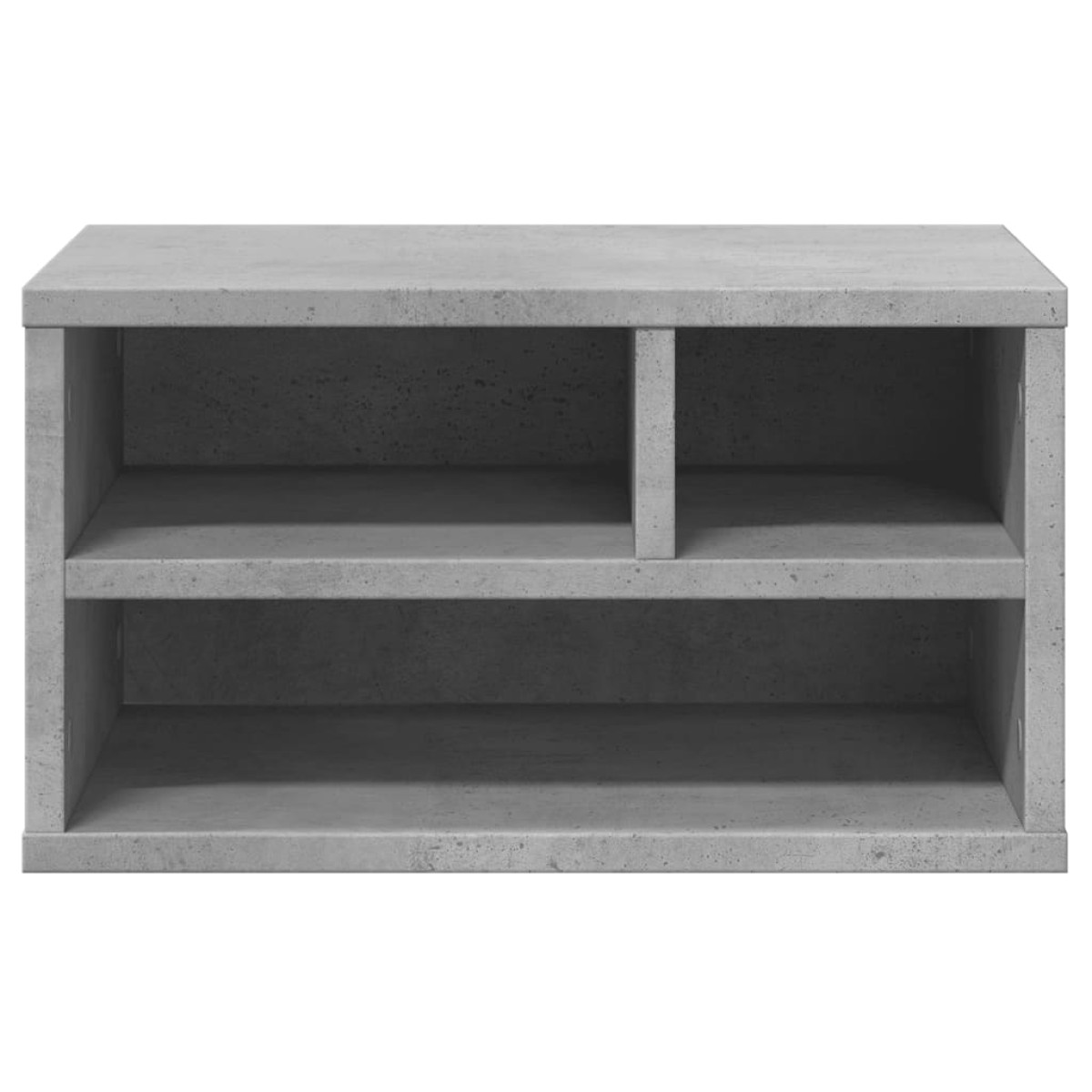 vidaXL Βάση Εκτυπωτή Γκρι Σκυρ. 40x32x22,5 εκ. από Επεξεργασμένο Ξύλο