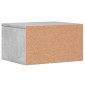 vidaXL Βάση Εκτυπωτή Γκρι Σκυρ. 40x32x22,5 εκ. από Επεξεργασμένο Ξύλο