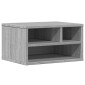 vidaXL Βάση Εκτυπωτή Γκρι Sonoma 40x32x22,5 εκ. από Επεξεργασμένο Ξύλο
