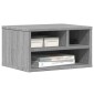 vidaXL Βάση Εκτυπωτή Γκρι Sonoma 40x32x22,5 εκ. από Επεξεργασμένο Ξύλο