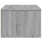 vidaXL Βάση Εκτυπωτή Γκρι Sonoma 40x32x22,5 εκ. από Επεξεργασμένο Ξύλο
