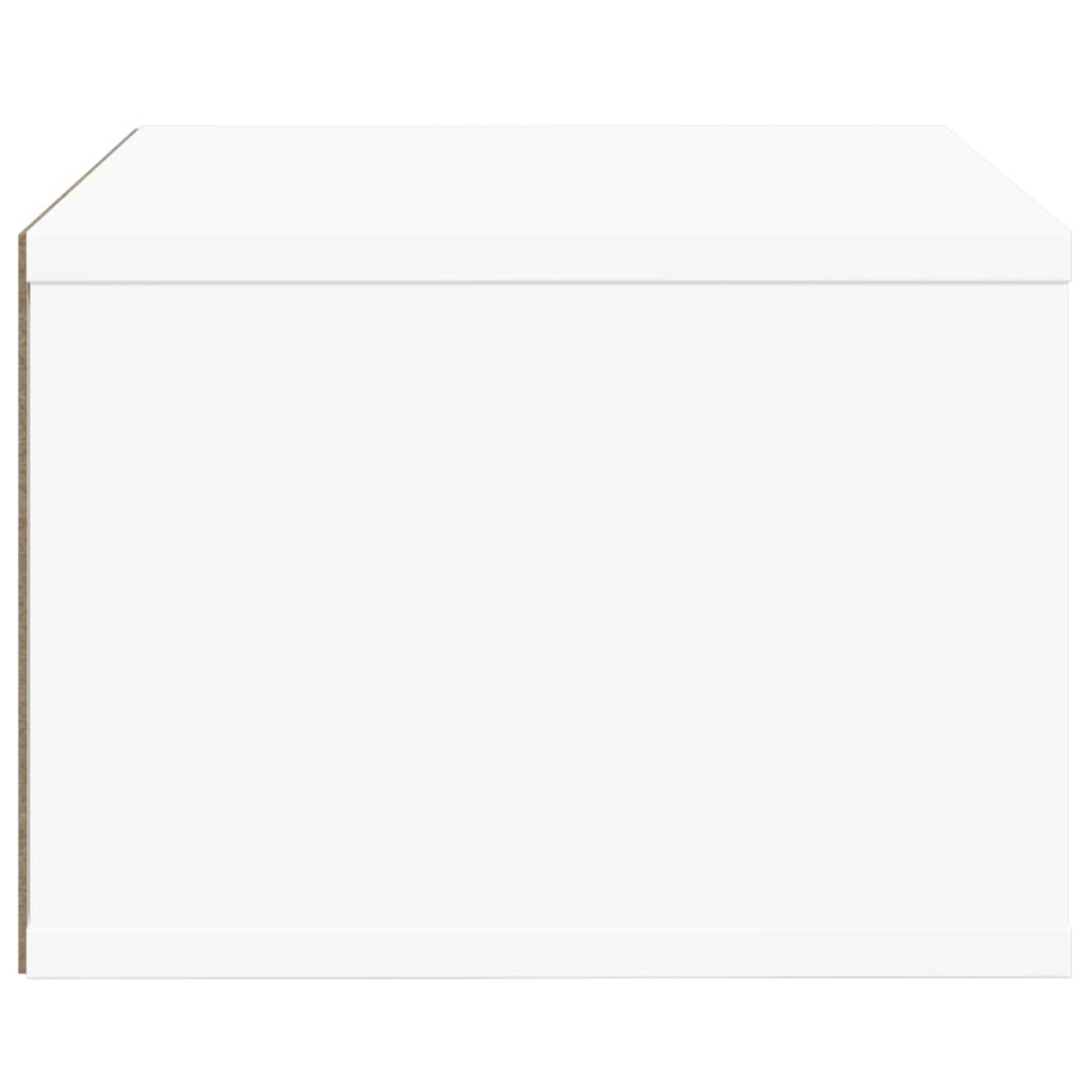 vidaXL Βάση Εκτυπωτή Λευκή 40x32x22,5 εκ. από Επεξεργασμένο Ξύλο