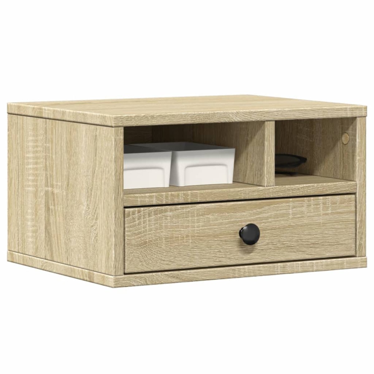 vidaXL Βάση Εκτυπωτή Sonoma Δρυς 40x32x22,5 εκ. από Επεξεργασμένο Ξύλο