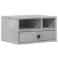 vidaXL Βάση Εκτυπωτή Γκρι Σκυρ. 40x32x22,5 εκ. από Επεξεργασμένο Ξύλο