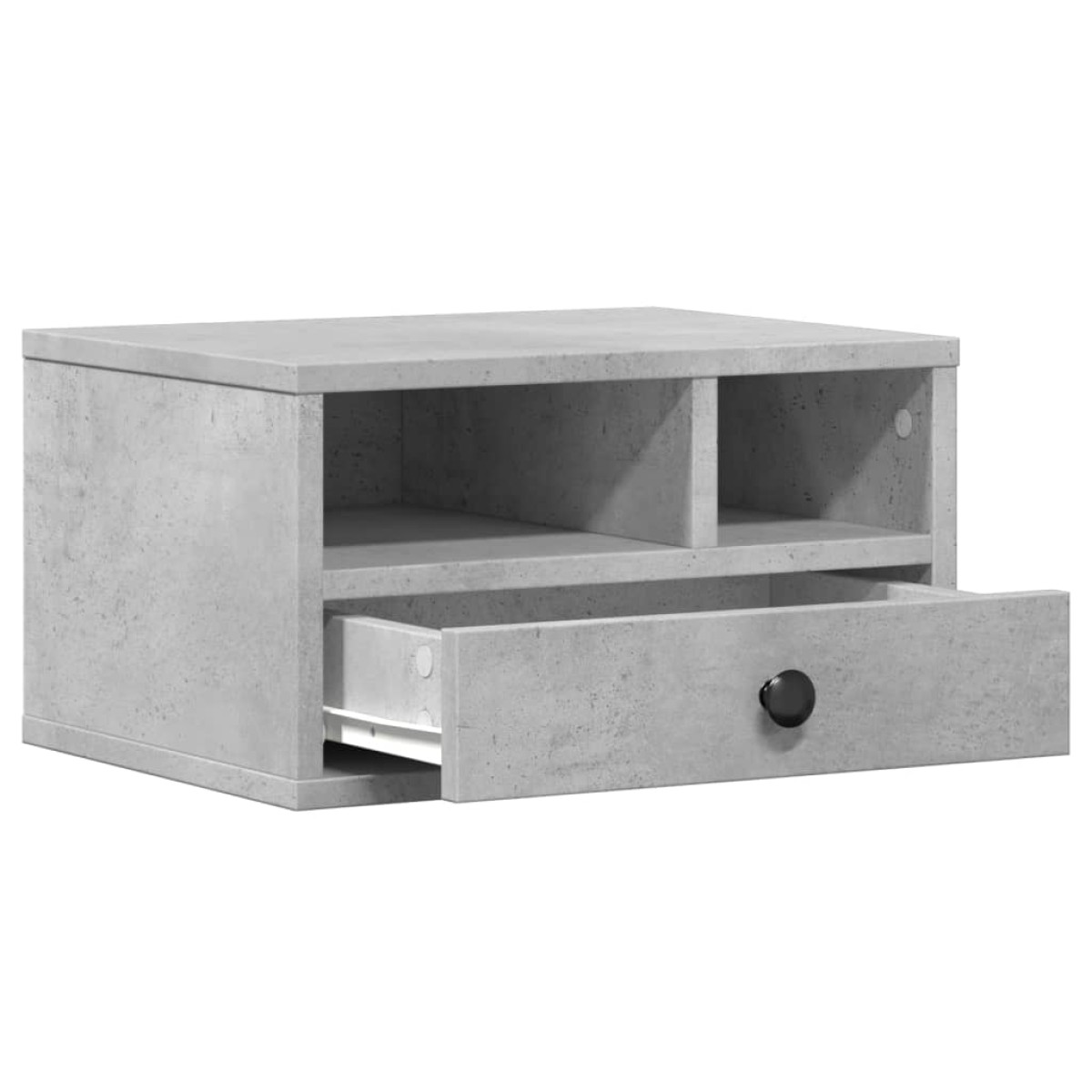vidaXL Βάση Εκτυπωτή Γκρι Σκυρ. 40x32x22,5 εκ. από Επεξεργασμένο Ξύλο