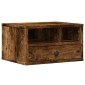 vidaXL Βάση Εκτυπωτή Καπνιστή Δρυς 40x32x22,5 εκ. Επεξεργασμένο Ξύλο