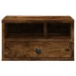 vidaXL Βάση Εκτυπωτή Καπνιστή Δρυς 40x32x22,5 εκ. Επεξεργασμένο Ξύλο