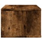 vidaXL Βάση Εκτυπωτή Καπνιστή Δρυς 40x32x22,5 εκ. Επεξεργασμένο Ξύλο