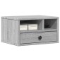 vidaXL Βάση Εκτυπωτή Γκρι Sonoma 40x32x22,5 εκ. από Επεξεργασμένο Ξύλο