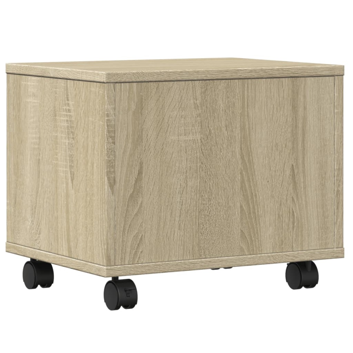 vidaXL Βάση Εκτυπωτή με Ρόδες Sonoma Δρυς 41x32x34,5 εκ.