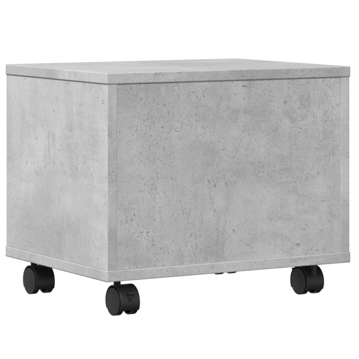 vidaXL Βάση Εκτυπωτή με Ρόδες Γκρι Σκυρ. 41x32x34,5 εκ.