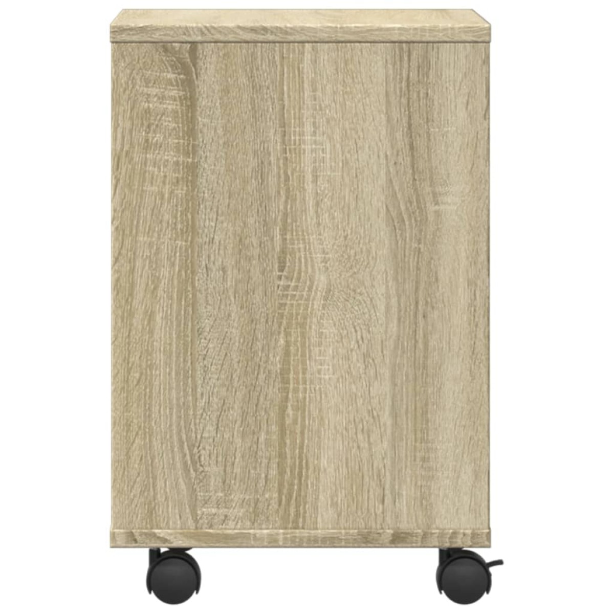 vidaXL Βάση Εκτυπωτή με Ρόδες Sonoma Δρυς 41 x 32 x 48 εκ.