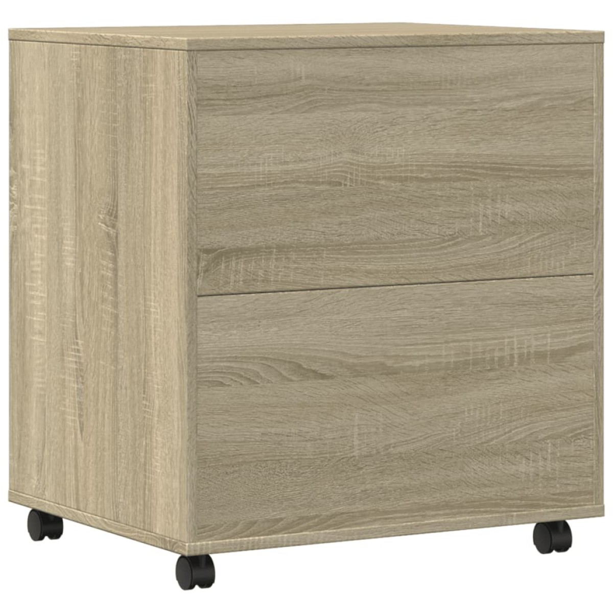 vidaXL Βάση Εκτυπωτή με Ρόδες Sonoma Δρυς 60x50x67 εκ.