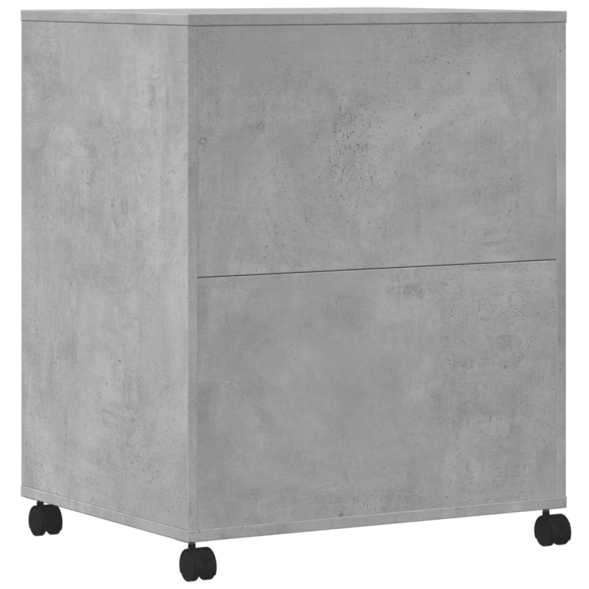 vidaXL Βάση Εκτυπωτή με Ρόδες Γκρι Σκυρ. 60 x 48 x 74 εκ.