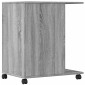 vidaXL Βάση Εκτυπωτή με Ρόδες Γκρι Sonoma 60x40x68,5 εκ.
