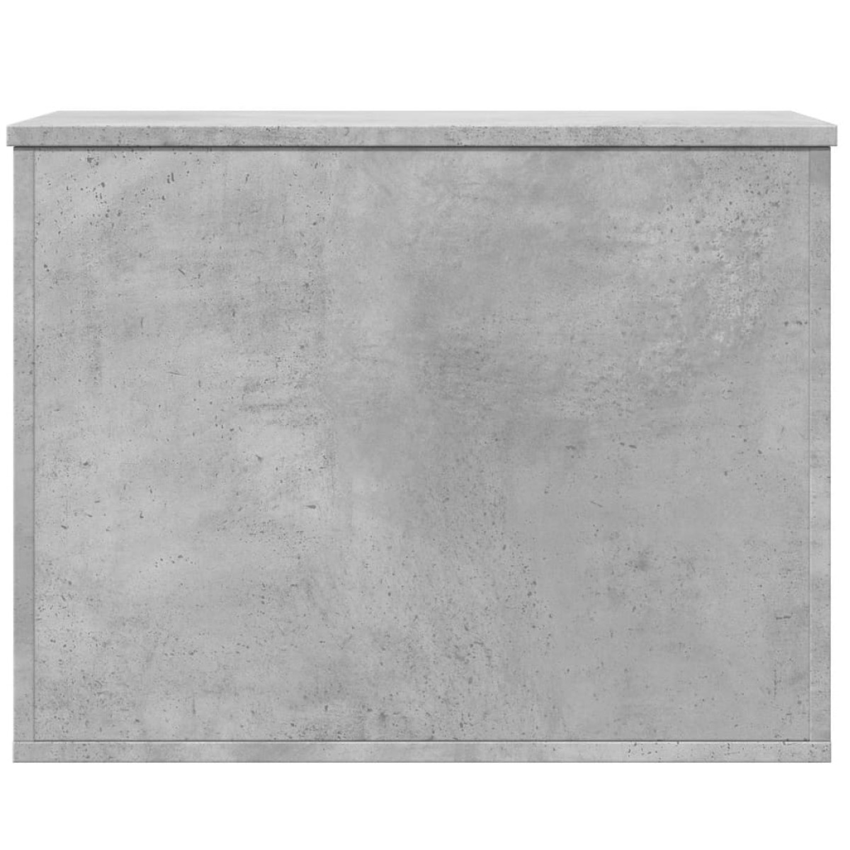 vidaXL Κουτί Αποθήκευσης Γκρι Σκυροδέματος 60x42x46 εκ. Επεξεργ. Ξύλο