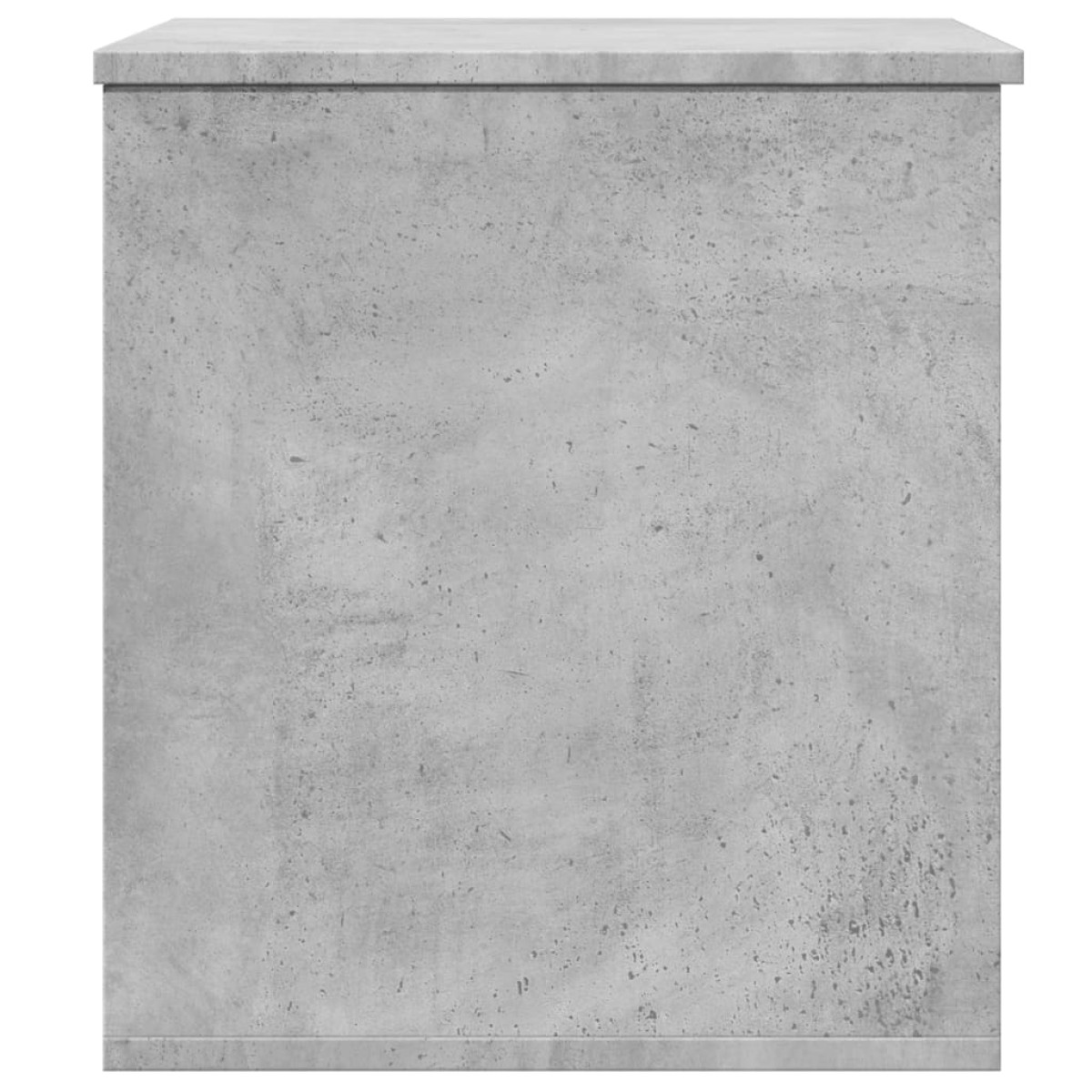 vidaXL Κουτί Αποθήκευσης Γκρι Σκυροδέματος 60x42x46 εκ. Επεξεργ. Ξύλο