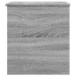 vidaXL Κουτί Αποθήκευσης Γκρι sonoma 60x42x46 εκ. Επεξεργασμένο Ξύλο