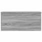 vidaXL Κουτί Αποθήκευσης Γκρι sonoma 100x42x46 εκ. Επεξεργασμένο Ξύλο