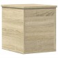 vidaXL Κουτί Αποθήκευσης Sonoma Δρυς 30x35x35 εκ. Επεξεργασμένο Ξύλο