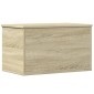 vidaXL Κουτί Αποθήκευσης Sonoma Δρυς 60x35x35 εκ. Επεξεργασμένο Ξύλο