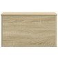vidaXL Κουτί Αποθήκευσης Sonoma Δρυς 60x35x35 εκ. Επεξεργασμένο Ξύλο