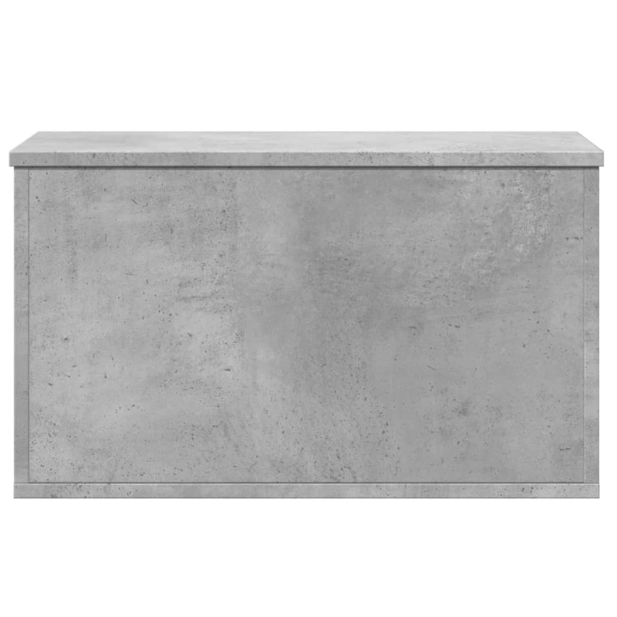 vidaXL Κουτί Αποθήκευσης Γκρι Σκυροδέματος 60x35x35 εκ. Επεξεργ. Ξύλο
