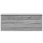 vidaXL Κουτί Αποθήκευσης Γκρι sonoma 90x35x35 εκ. Επεξεργασμένο Ξύλο