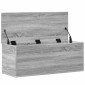 vidaXL Κουτί Αποθήκευσης Γκρι sonoma 90x35x35 εκ. Επεξεργασμένο Ξύλο